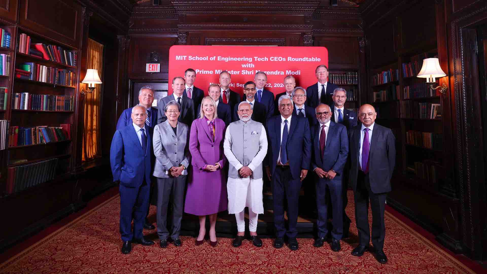 PM Modi promotes India’s potential to be a tech powerhouse at New York meeting